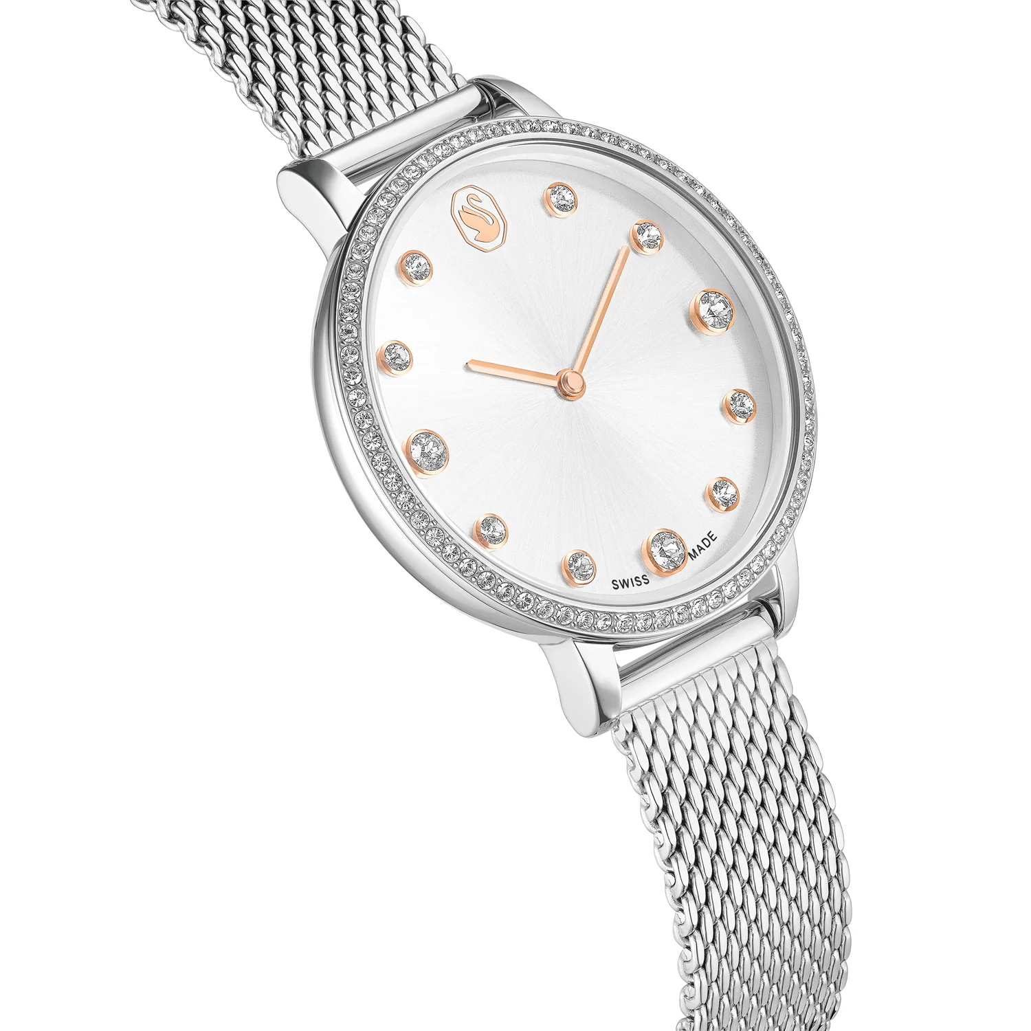 Swarovski Clarica Silver Coloured Women's Watch 5740971 - Image 4