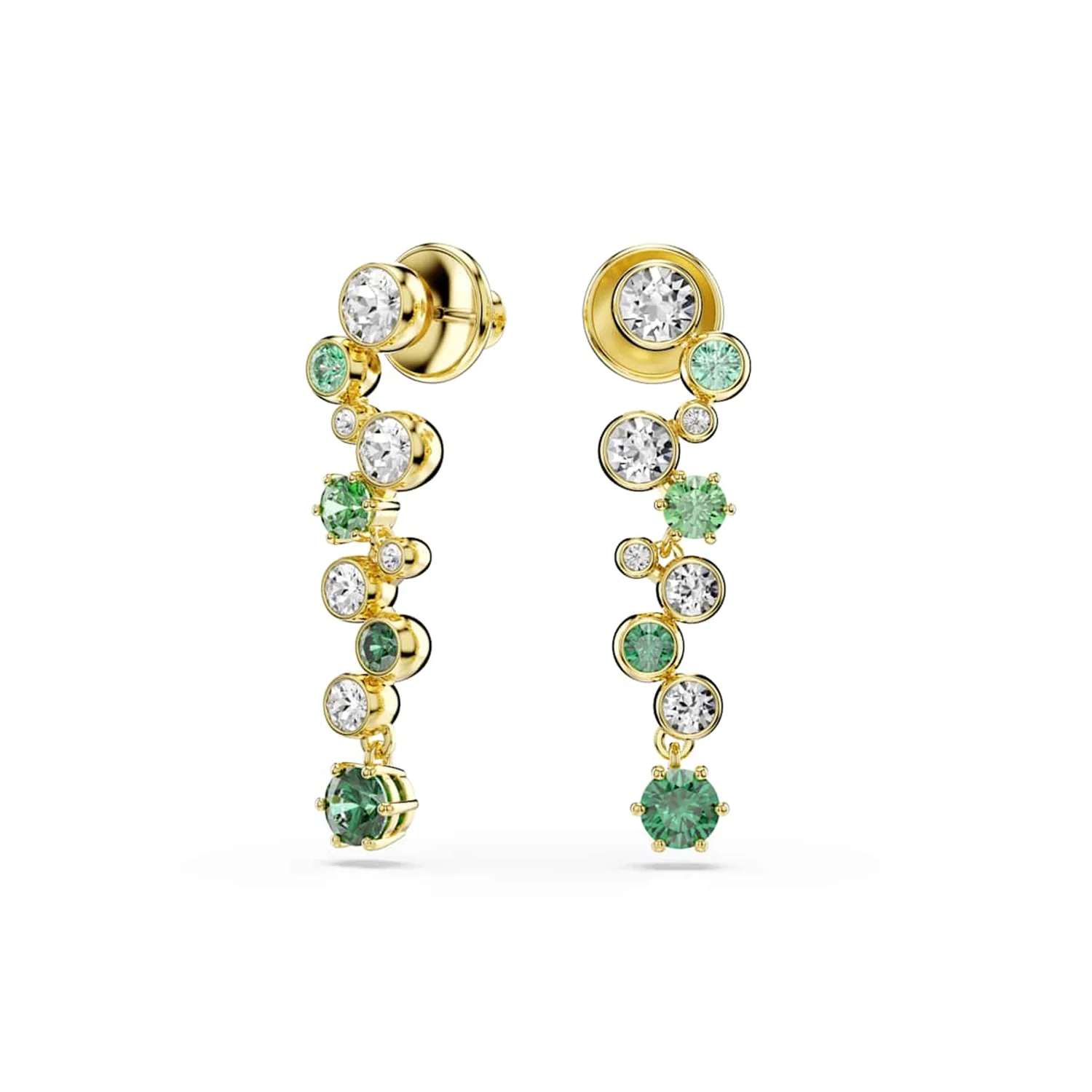 Swarovski Constella Gold Coloured Earrings 5732248 - Image 3
