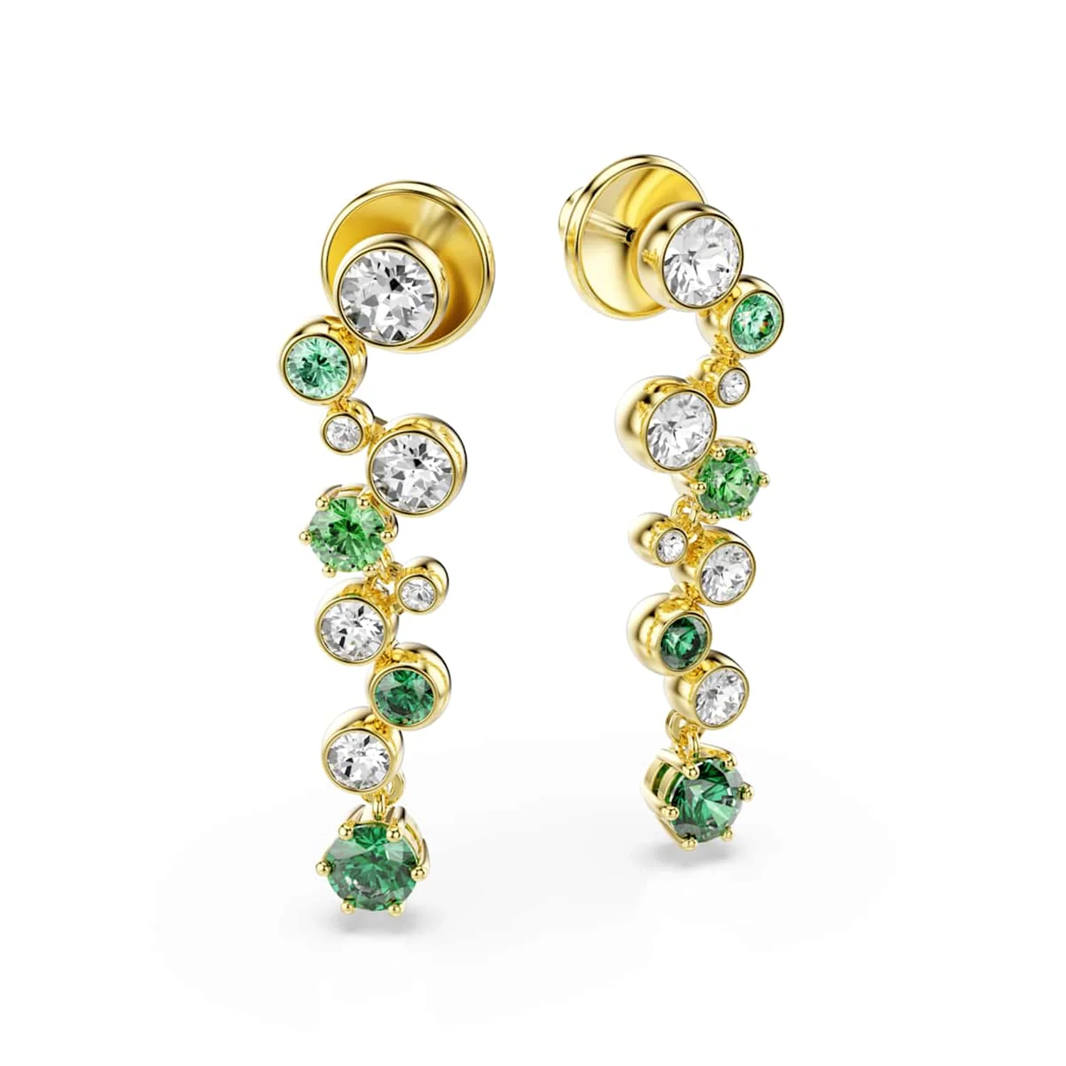 Swarovski Constella Gold Coloured Earrings 5732248 - Image 4