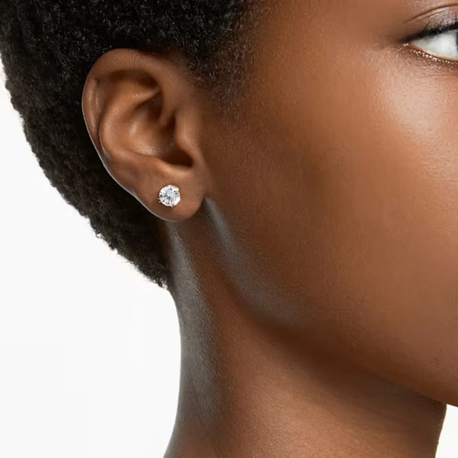 Swarovski Constella Gold Ear Stud 5642595 - Image 2
