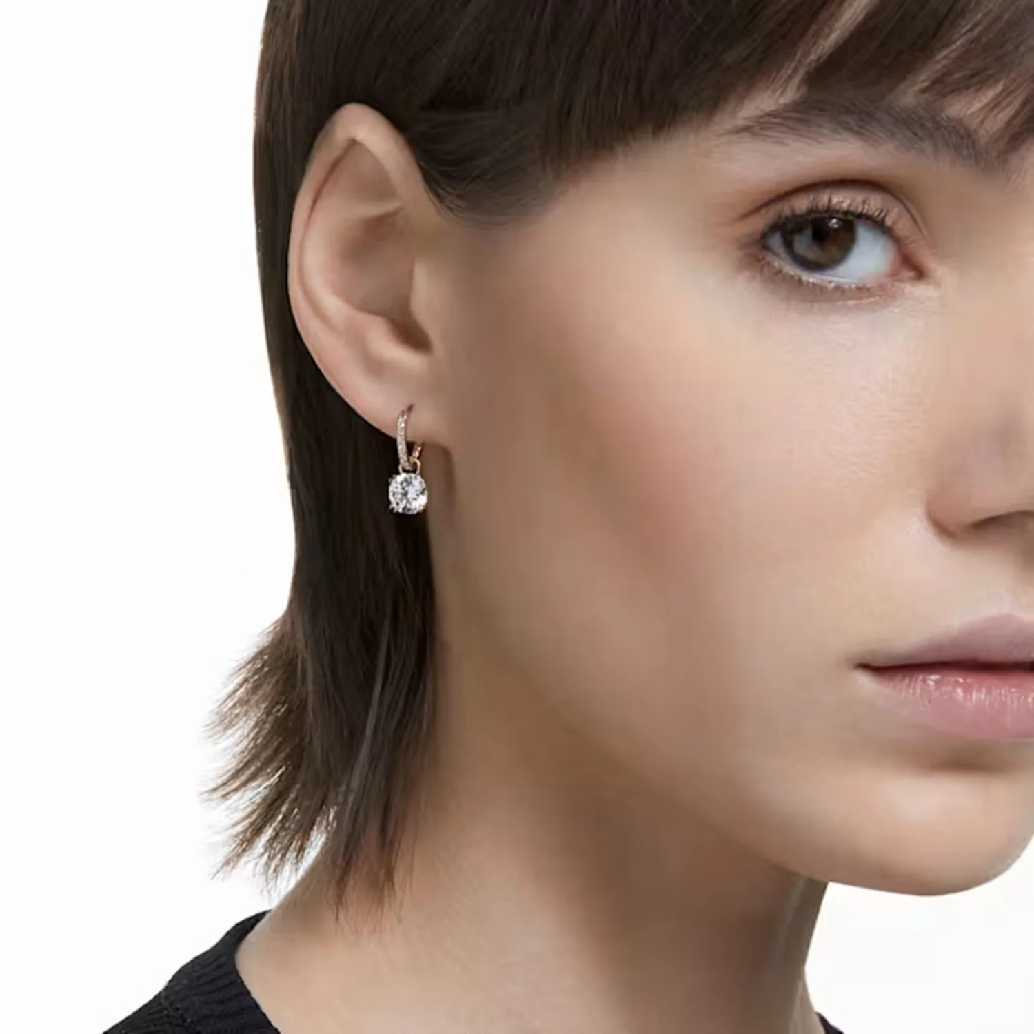 Swarovski Constella Gold Earrings 5638802 - Image 2