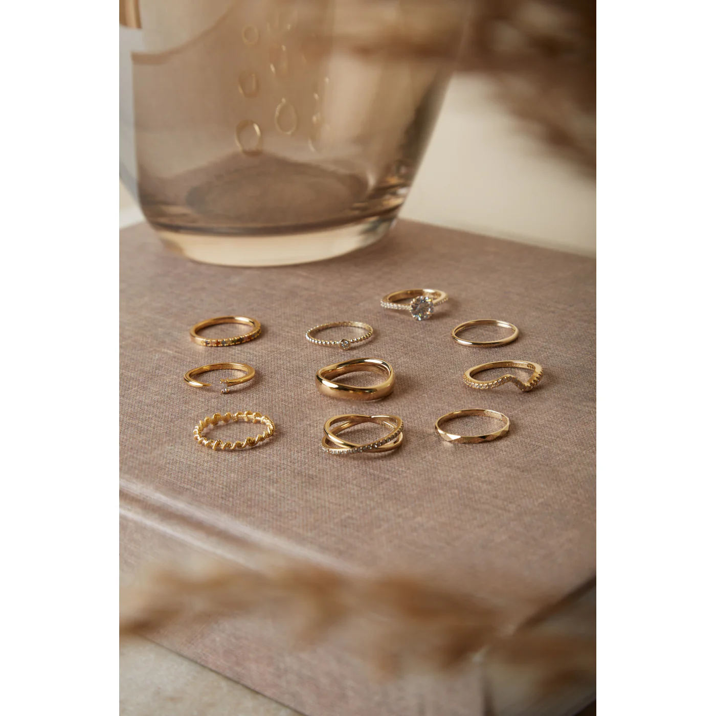 Swarovski Constella Gold Ring 5642619 - Image 2
