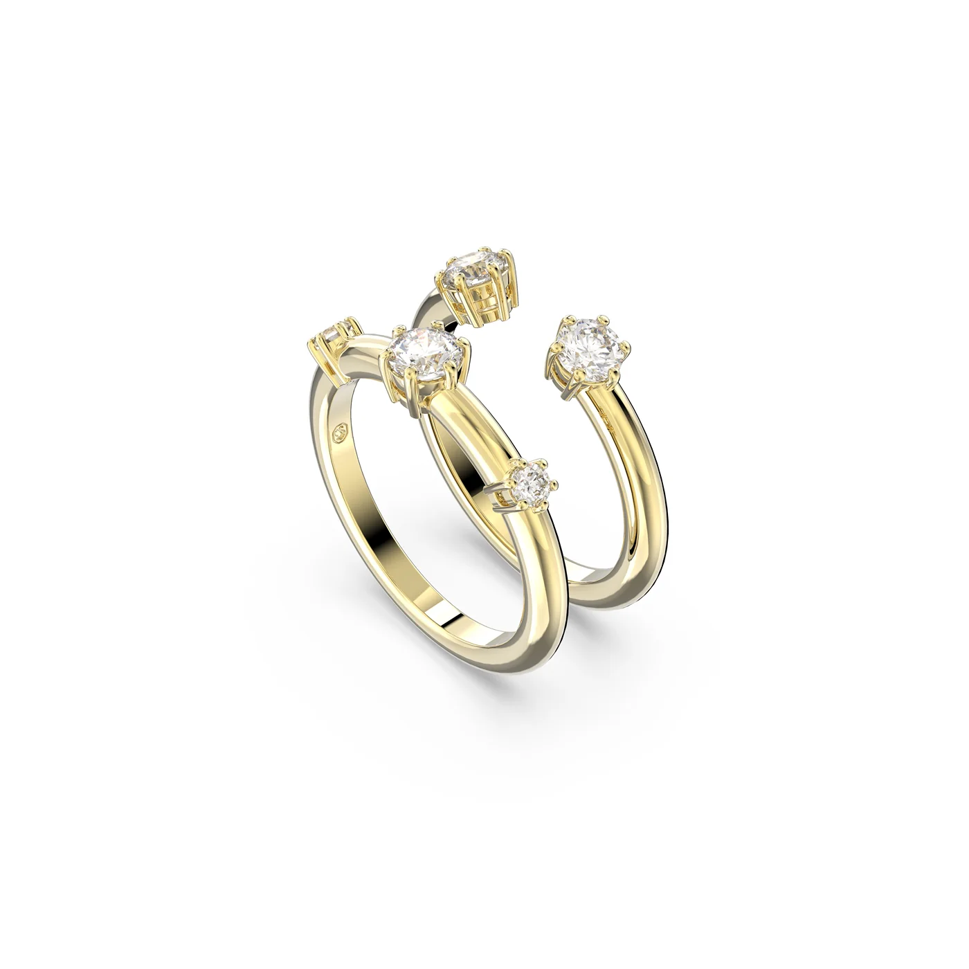 Swarovski Constella Gold Ring 5640967 - Image 2