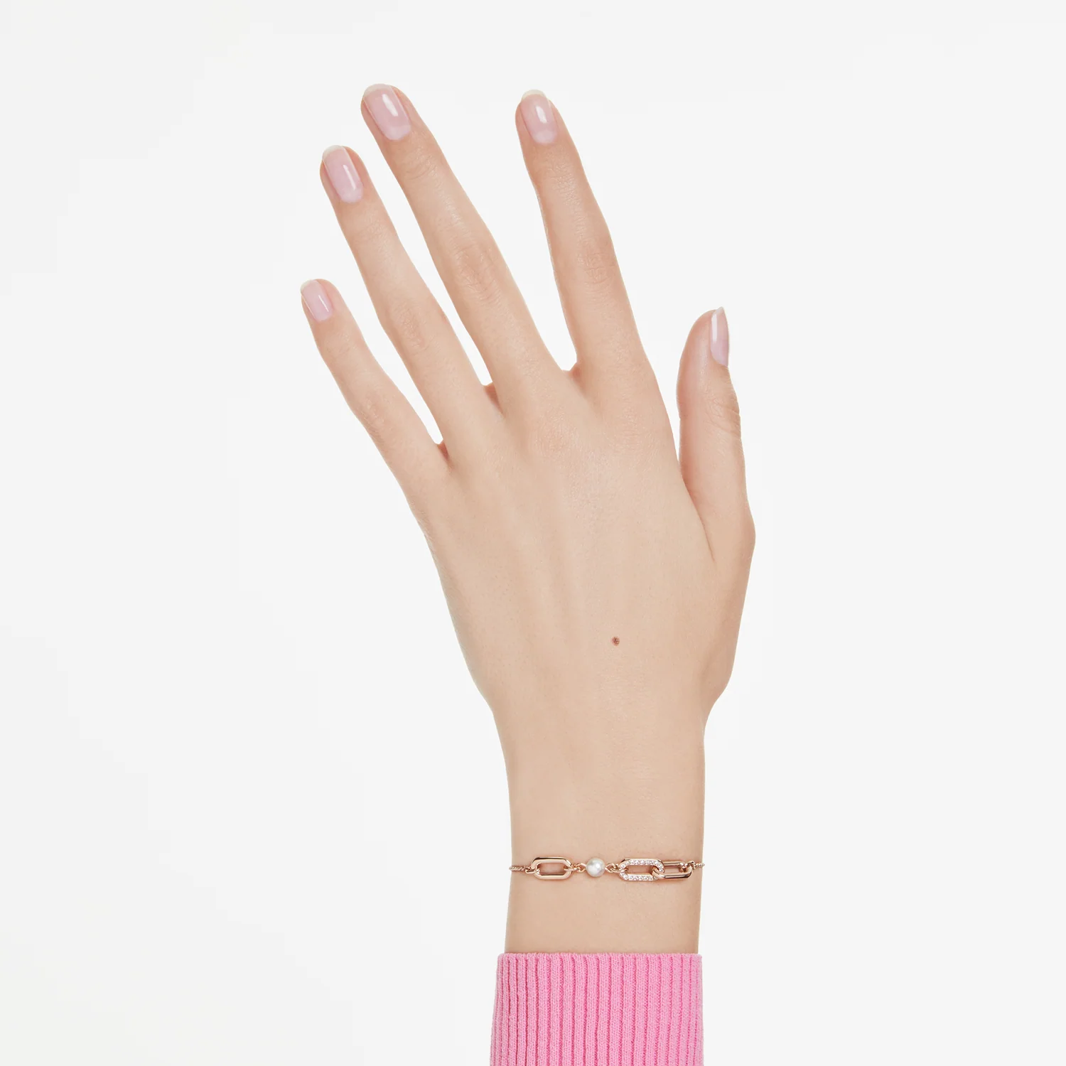Swarovski Constella Rose Gold Coloured Bracelet 5728588 - Image 2