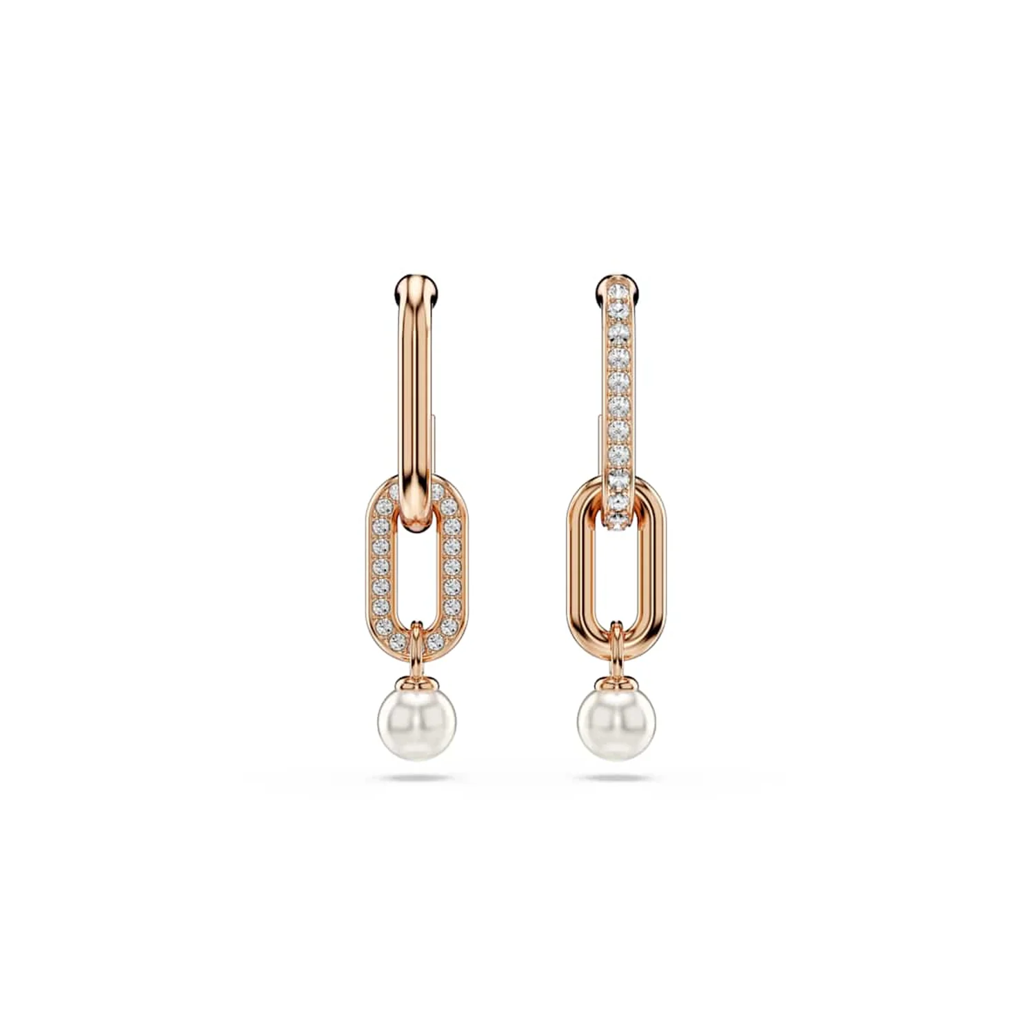 Swarovski Constella Rose Gold Coloured Earrings 5728585 - Image 3