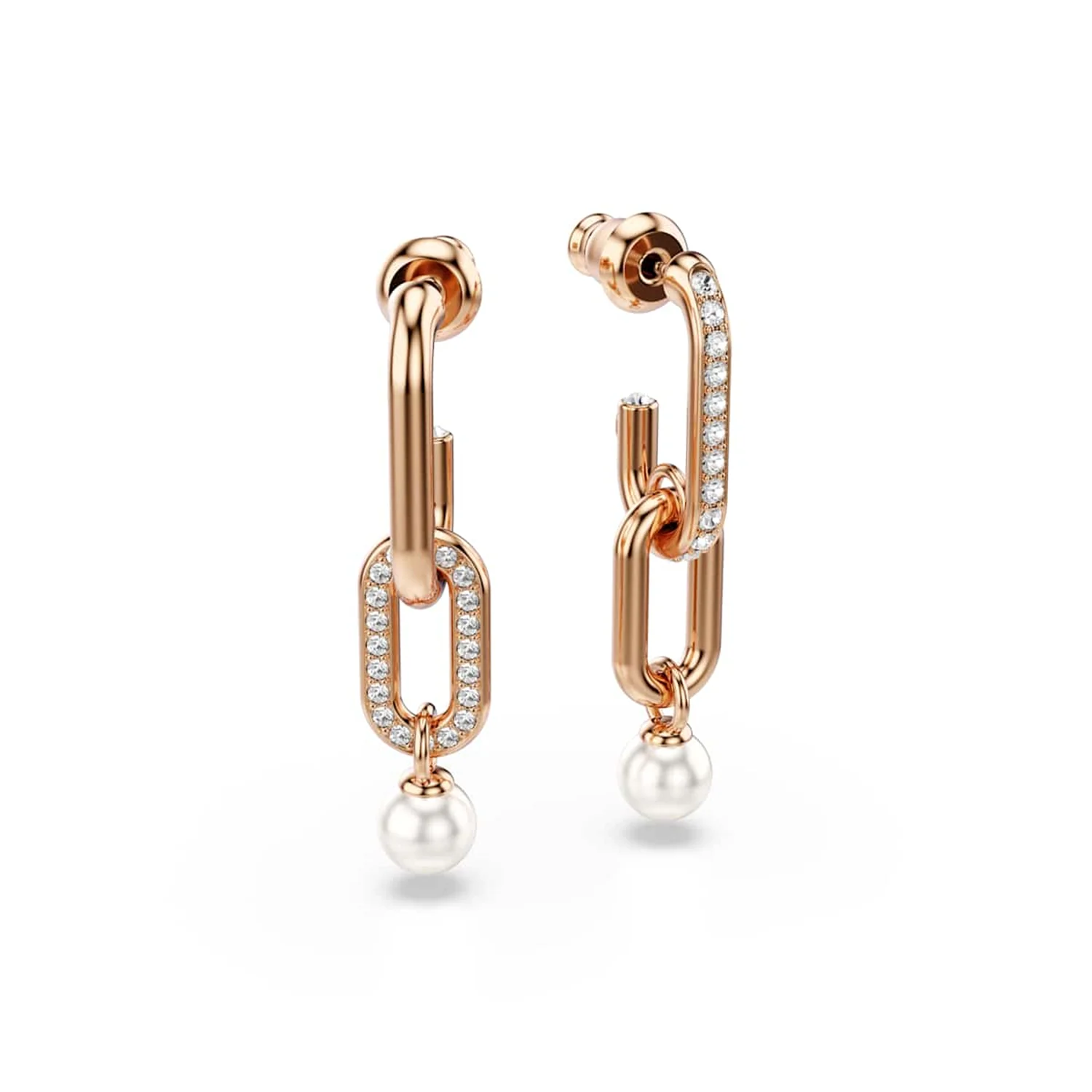 Swarovski Constella Rose Gold Coloured Earrings 5728585 - Image 4