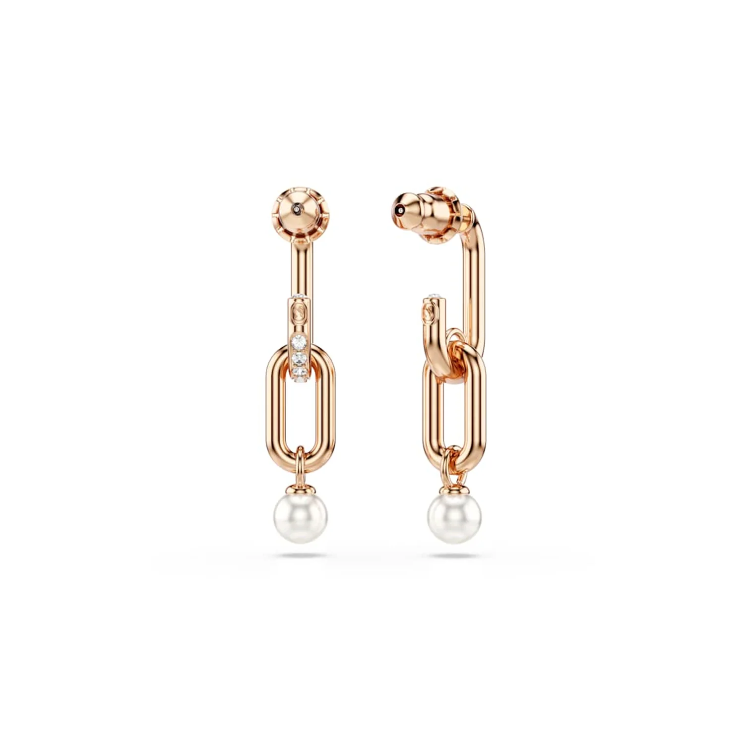 Swarovski Constella Rose Gold Coloured Earrings 5728585 - Image 5