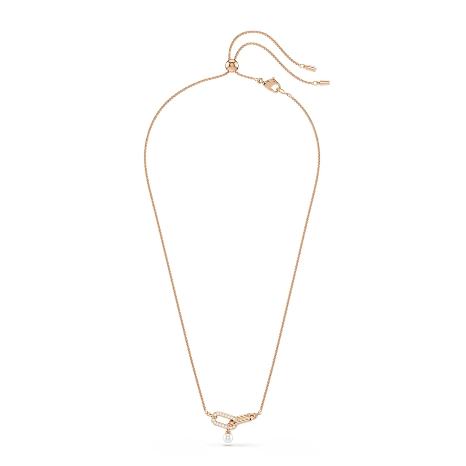 Swarovski Constella Rose Gold Coloured Necklace 5728589 - Image 3