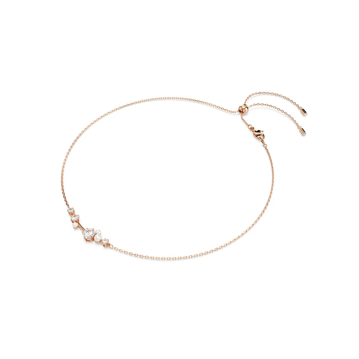 Swarovski Constella Rose Gold Coloured Necklace 5729504 - Image 4