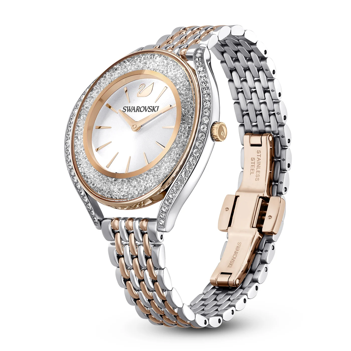 Swarovski Crystalline Aura Rose gold Watch 5644075 - Image 2