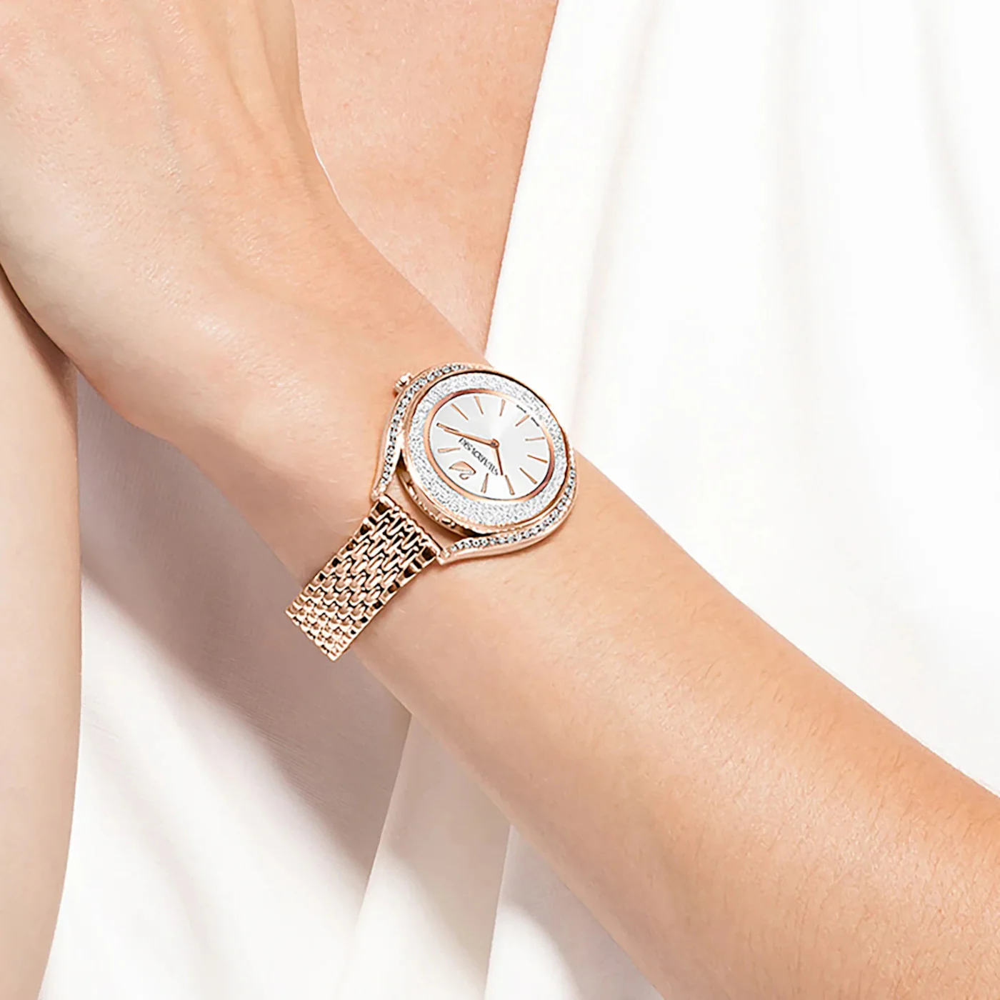 Swarovski Crystalline Rose gold Watch 5519459 - Image 3