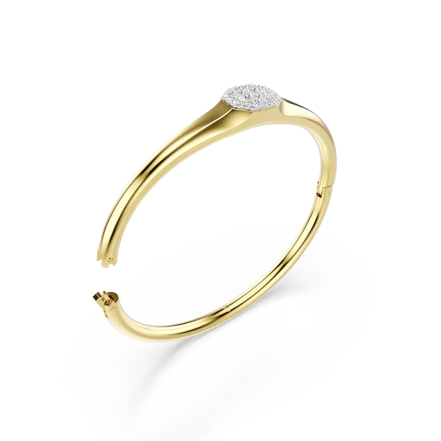 Swarovski Dextera Gold Coloured Bangle 5724598 - Image 4