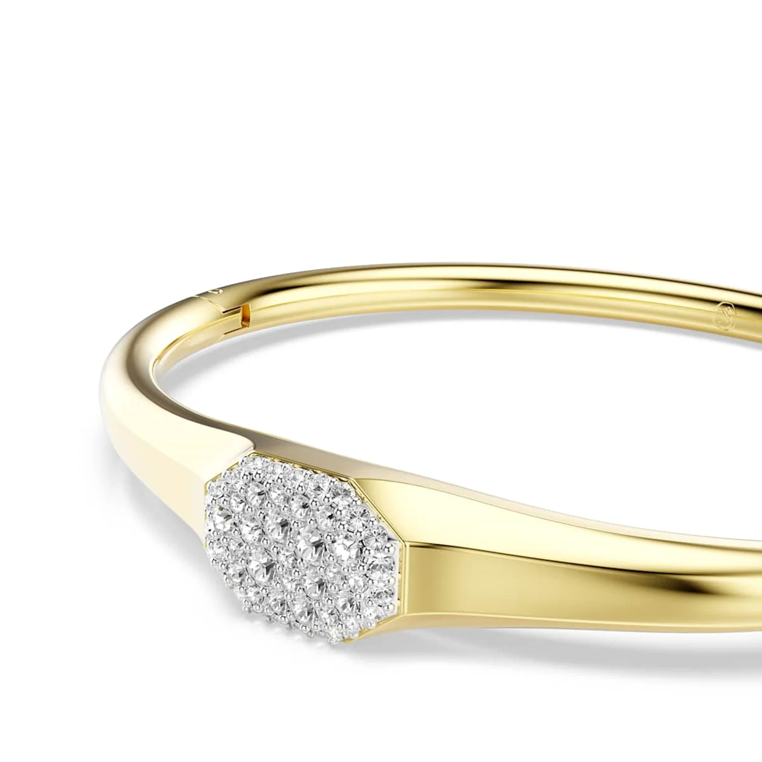 Swarovski Dextera Gold Coloured Bangle 5724598 - Image 5