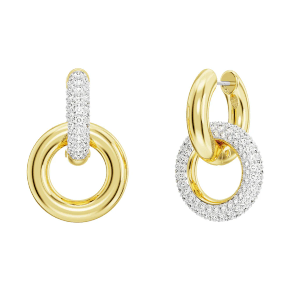 Swarovski Dextera Gold Earrings 5668818 - Image 5