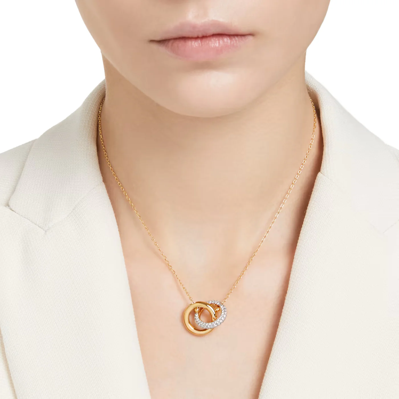 Swarovski Dextera Gold Pendant 5668820 - Image 2
