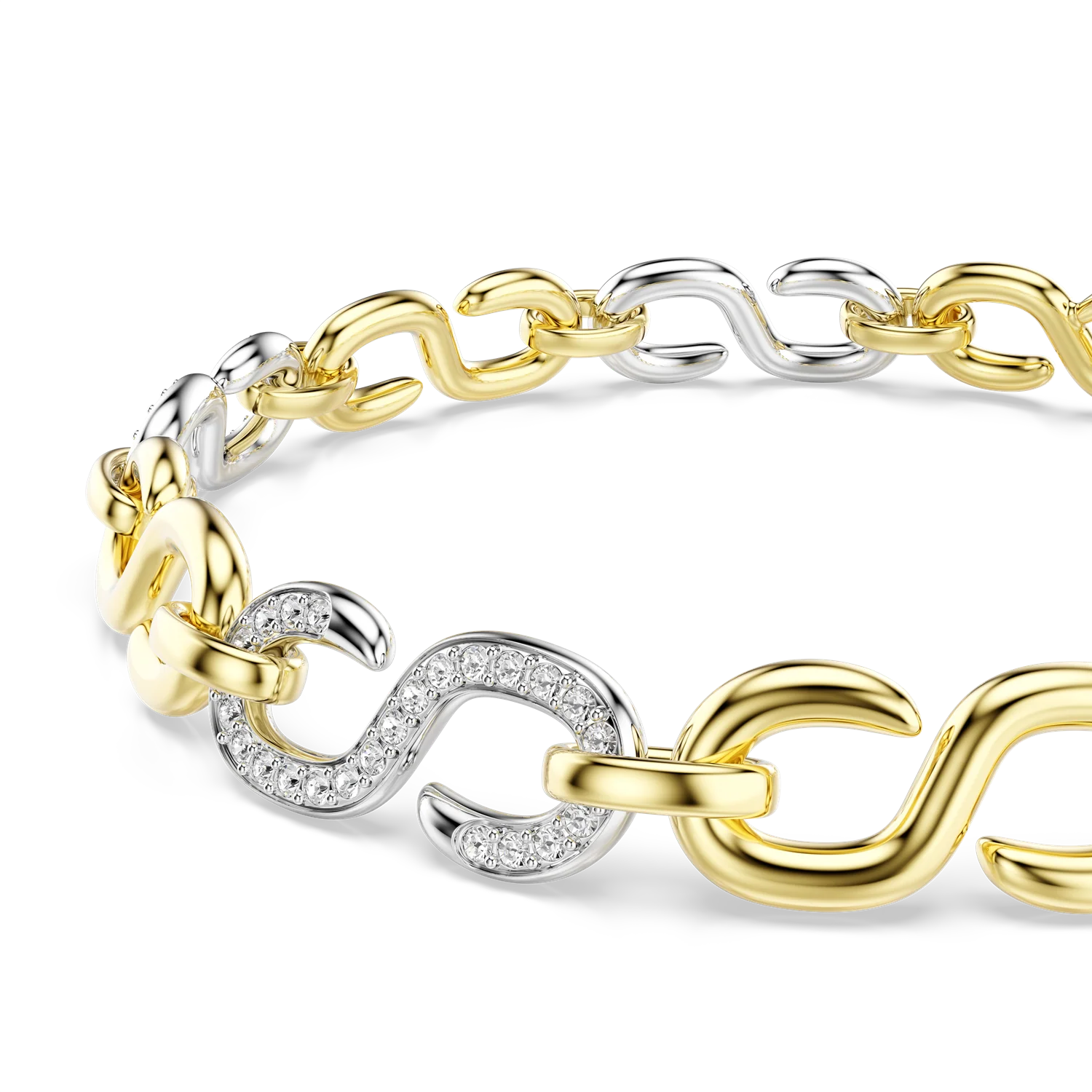 Swarovski Dextera Gold Plated Bracelet 5741792 - Image 3