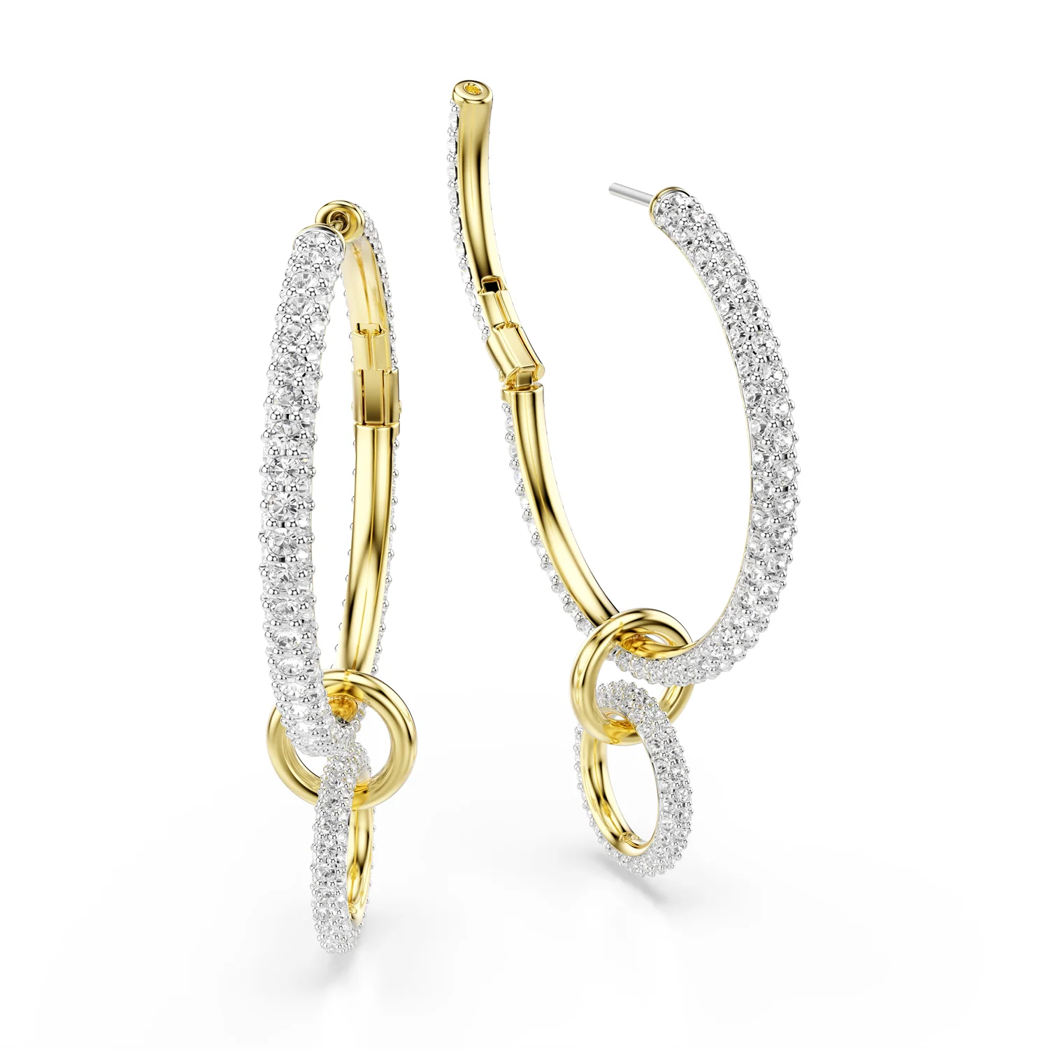Swarovski Dextera Gold Plated Earrings 5738201 - Image 3