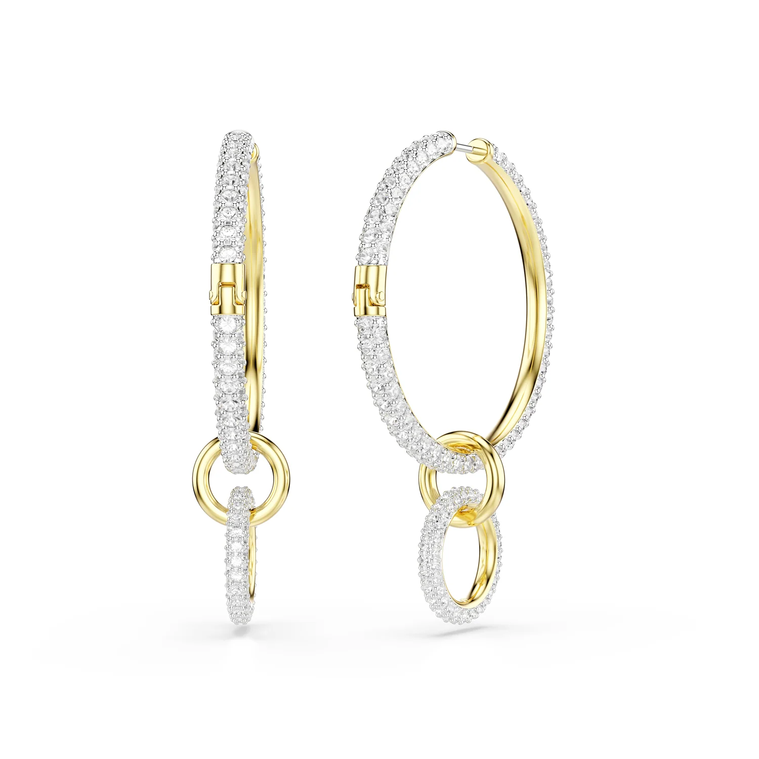 Swarovski Dextera Gold Plated Earrings 5738201 - Image 4