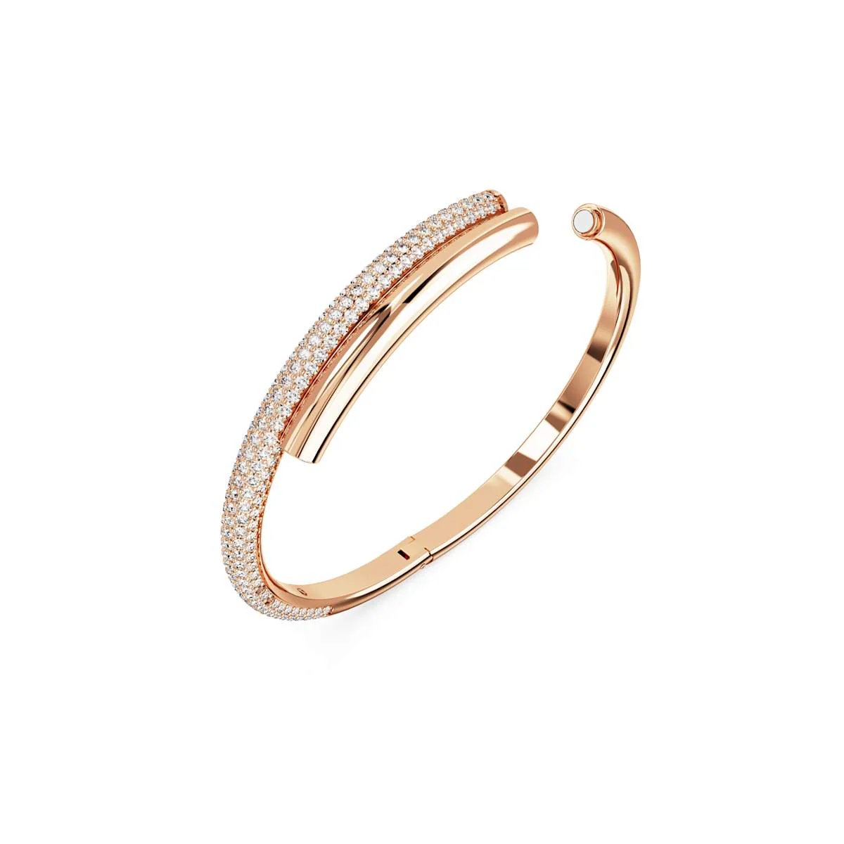 Swarovski Dextera Rose Gold Coloured Bangle 5692267 - Image 3