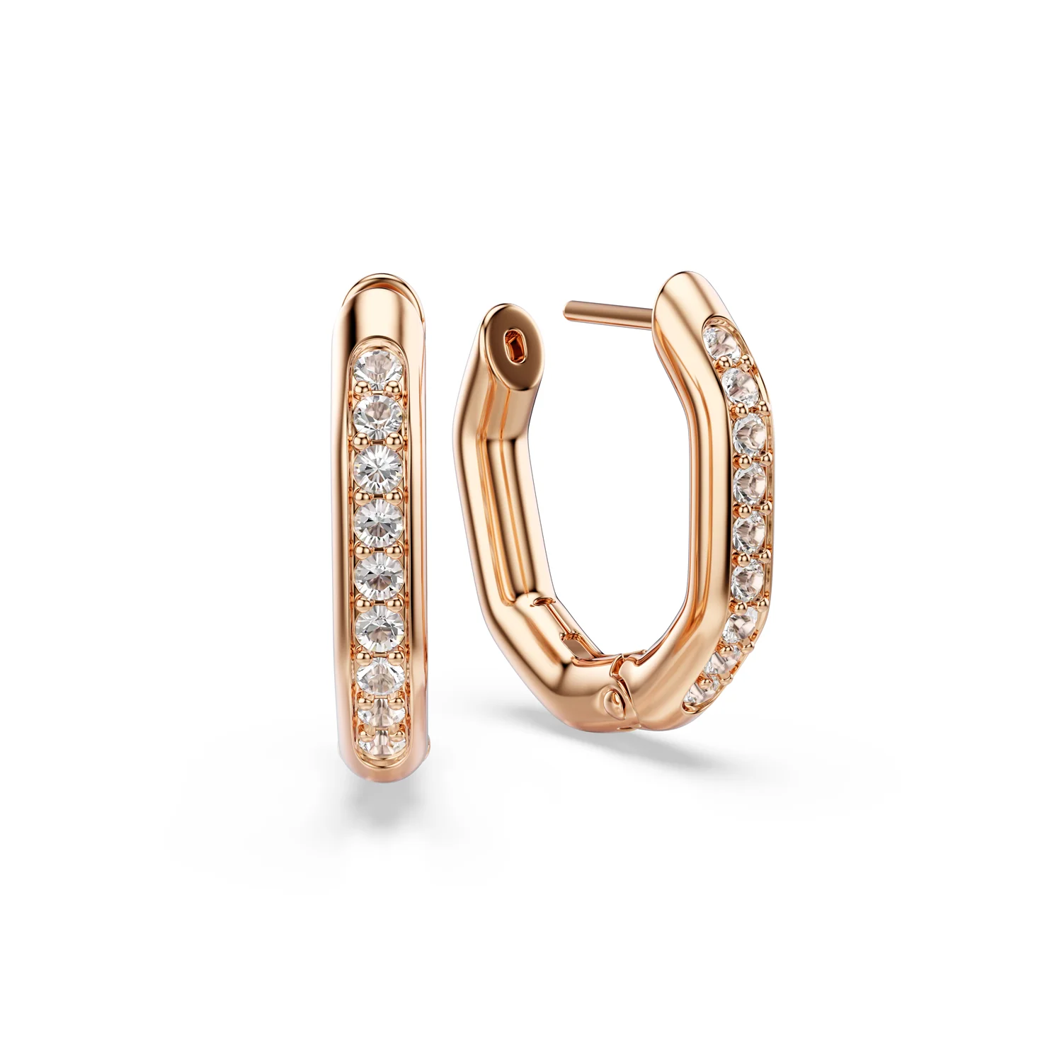 Swarovski Dextera Rose Gold Plated Earrings 5743798 - Image 3