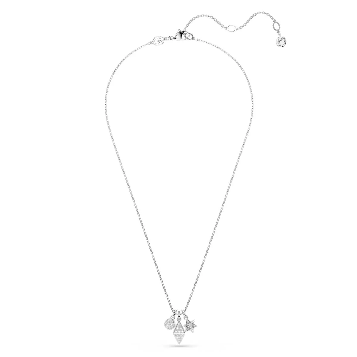 Swarovski Dextera Silver Coloured Necklace 5700288 - Image 2