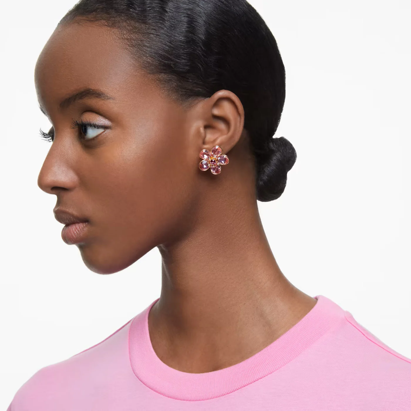Swarovski Florere Gold Earrings 5656635 - Image 2