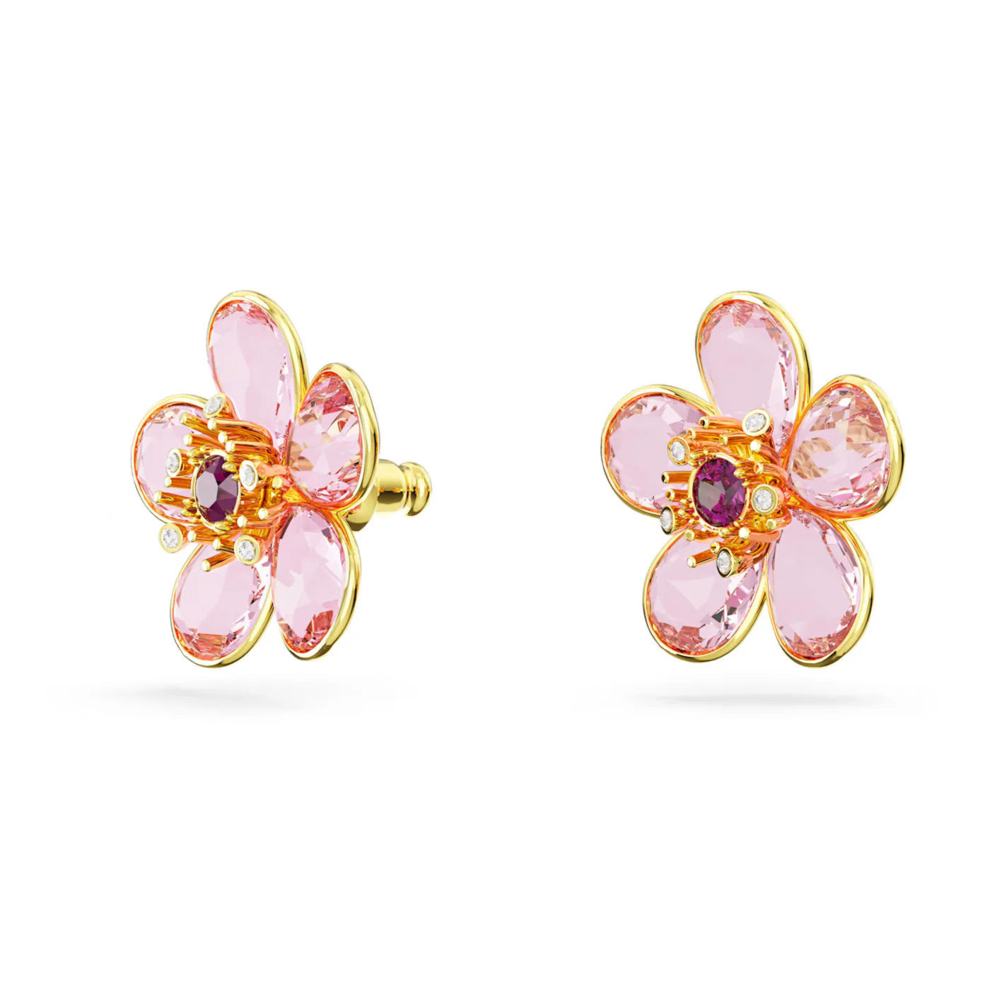 Swarovski Florere Gold Earrings 5656635 - Image 4