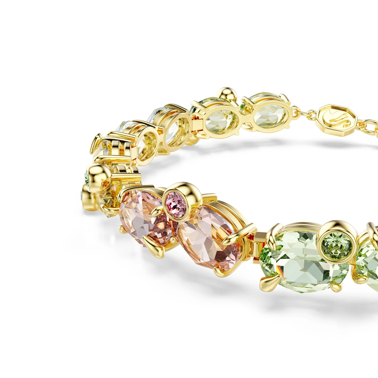 Swarovski Gema Gold Coloured Bracelet 5705808 - Image 4