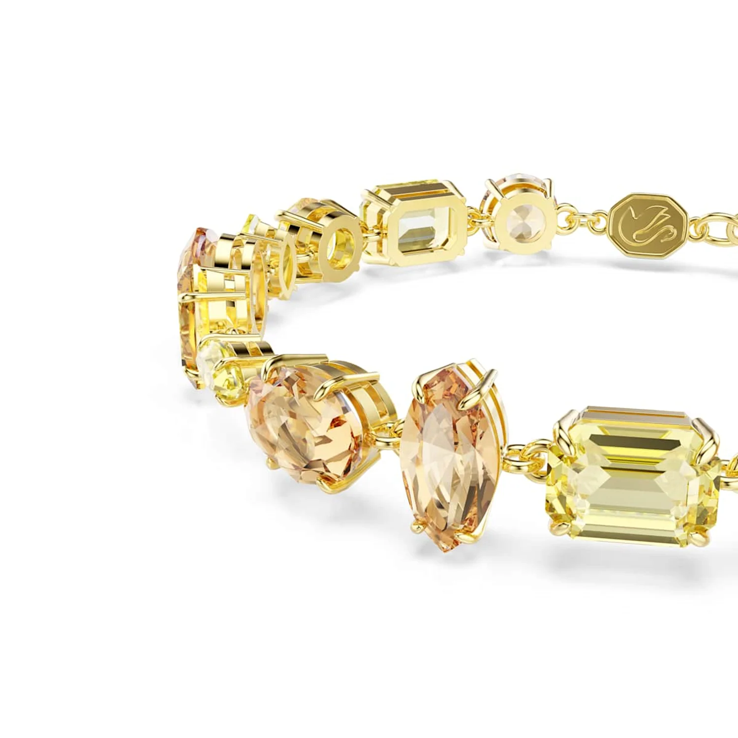 Swarovski Gema Gold Coloured Bracelet 5718072 - Image 5