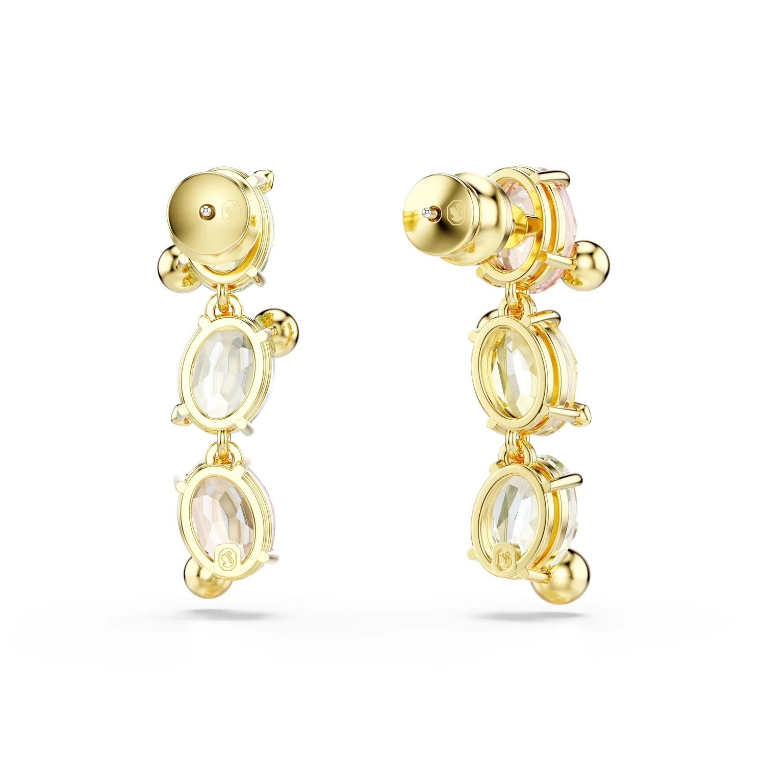 Swarovski Gema Gold Coloured Ear studs 5714815 - Image 4