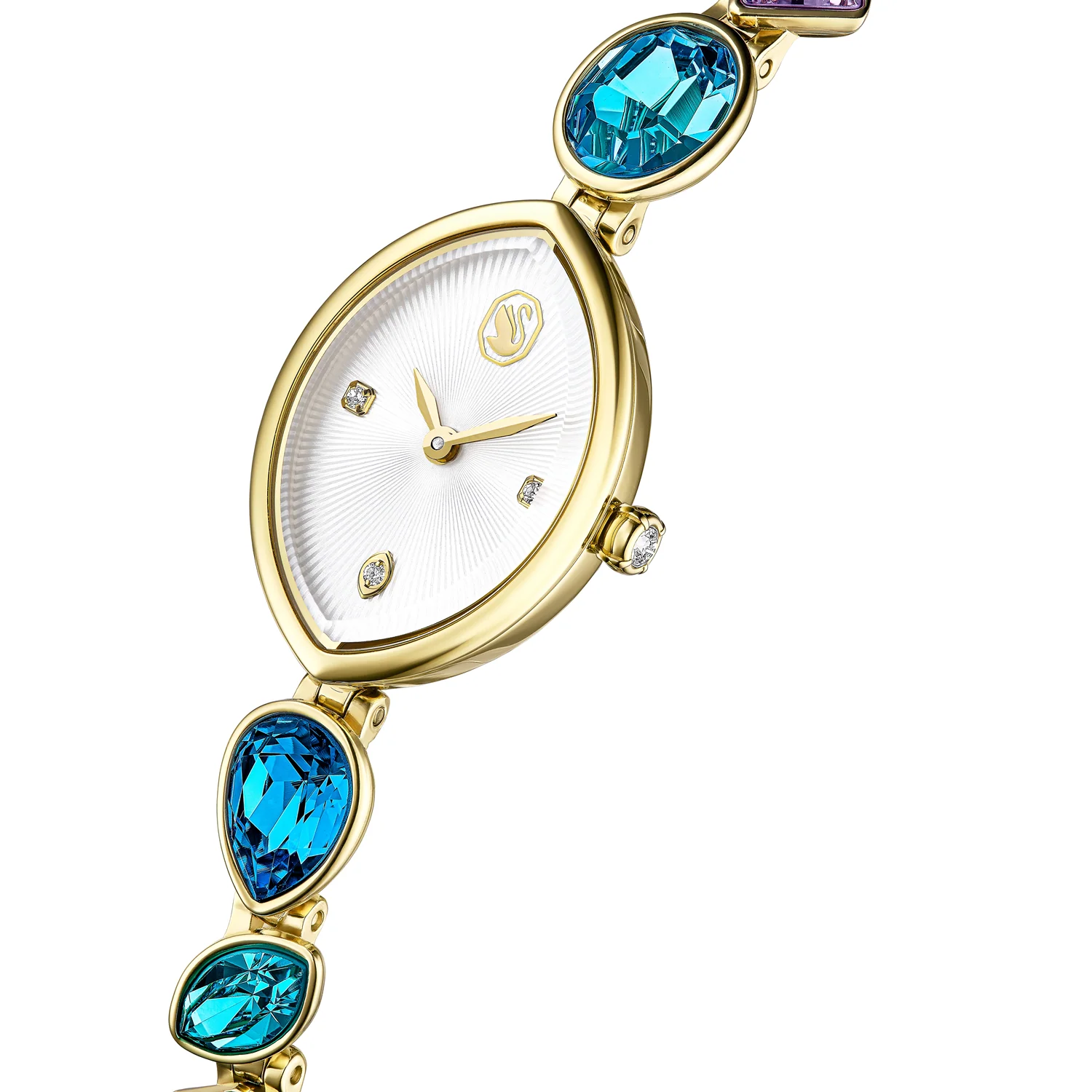 Swarovski Gema Gold Coloured Women's Watch 5749569 - Image 4