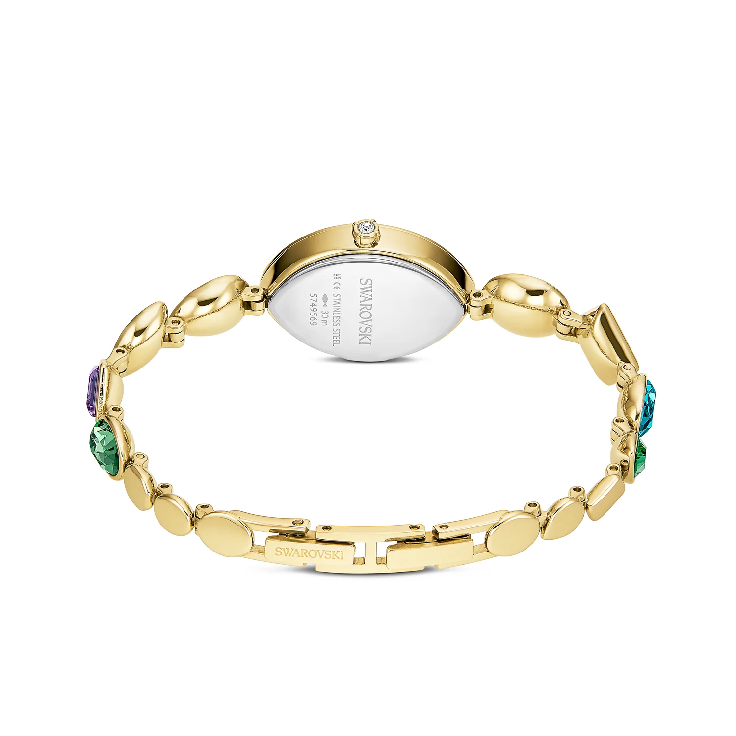 Swarovski Gema Gold Coloured Women's Watch 5749569 - Image 6