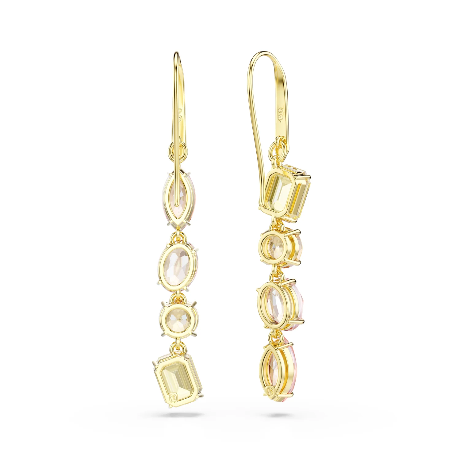 Swarovski Gema Gold Plated Earrings 5737454 - Image 4