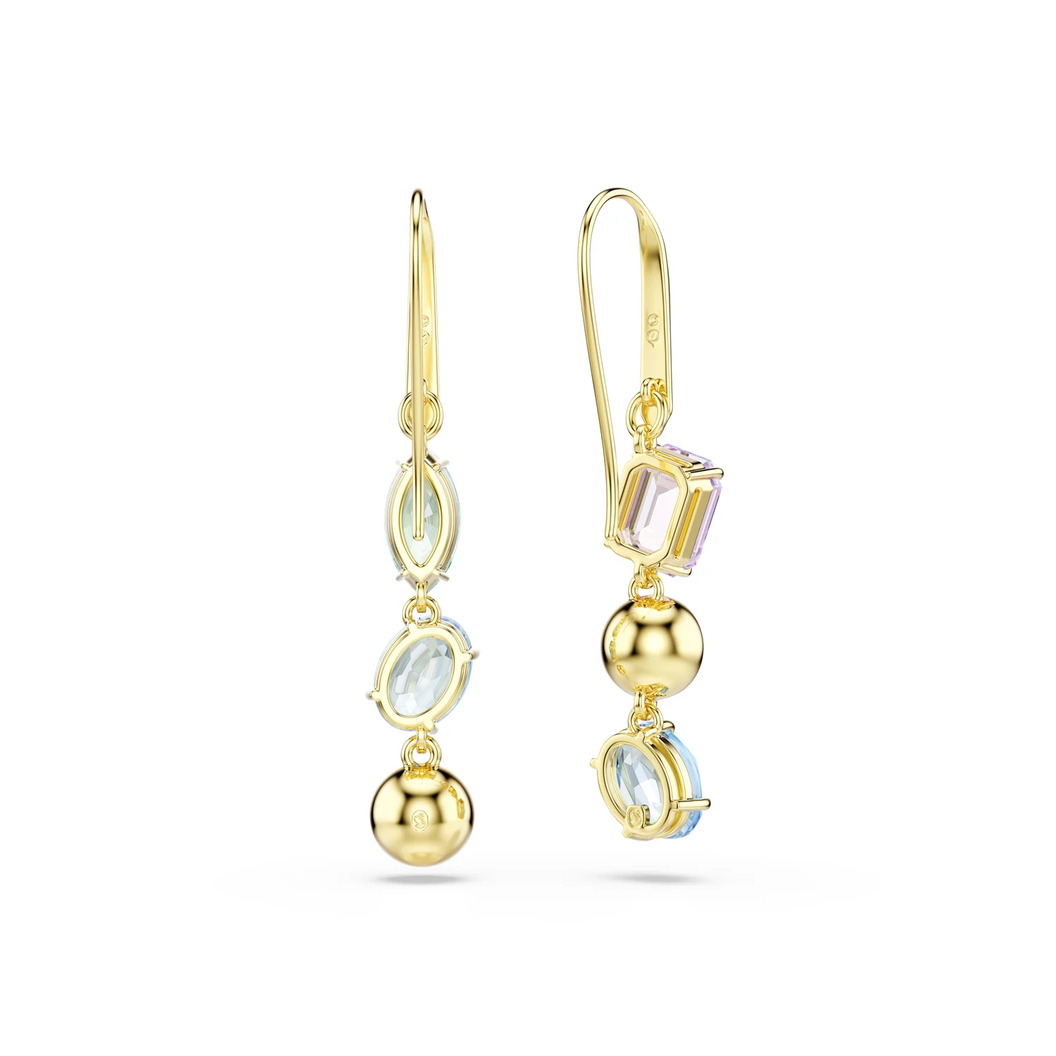 Swarovski Gema Gold Plated Earrings 5747917 - Image 4