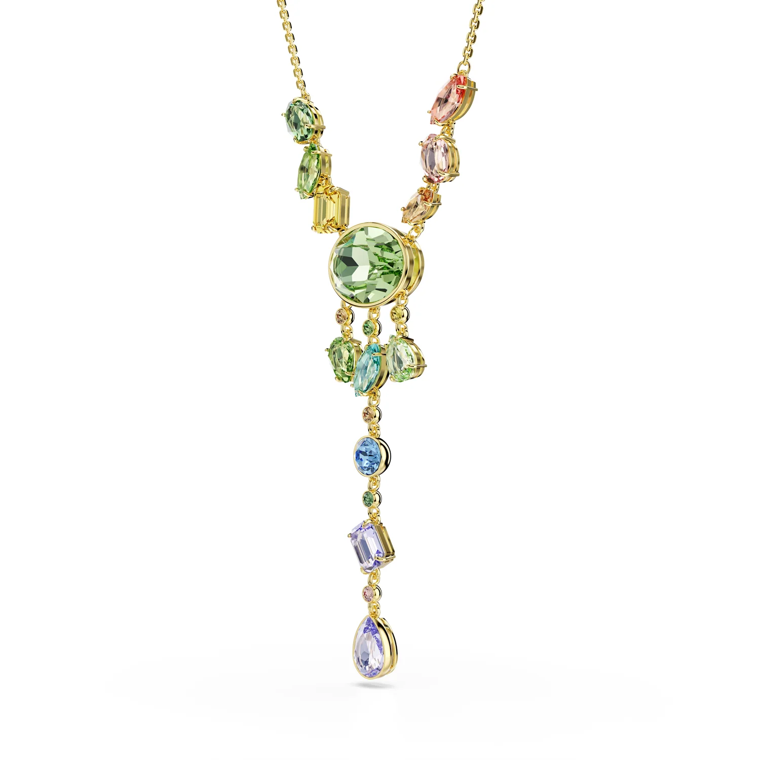 Swarovski Gema Gold Plated Necklace 5737451 - Image 3
