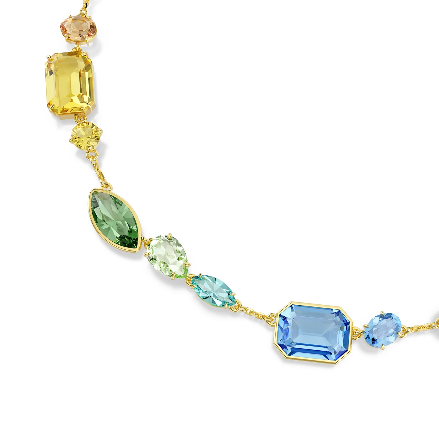 Swarovski Gema Gold Plated Necklace 5741584 - Image 3