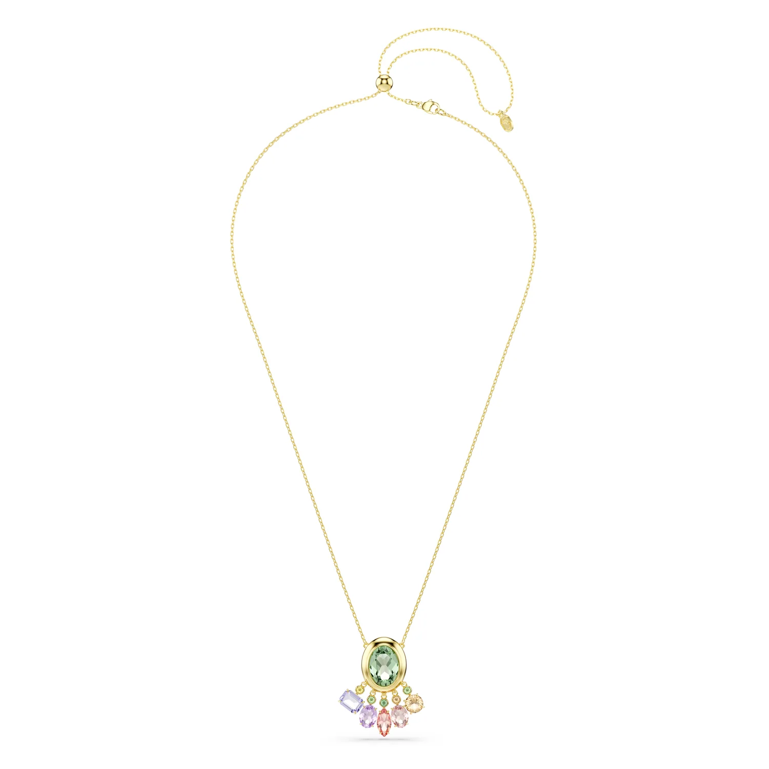 Swarovski Gema Gold Plated Necklace 5741587 - Image 2