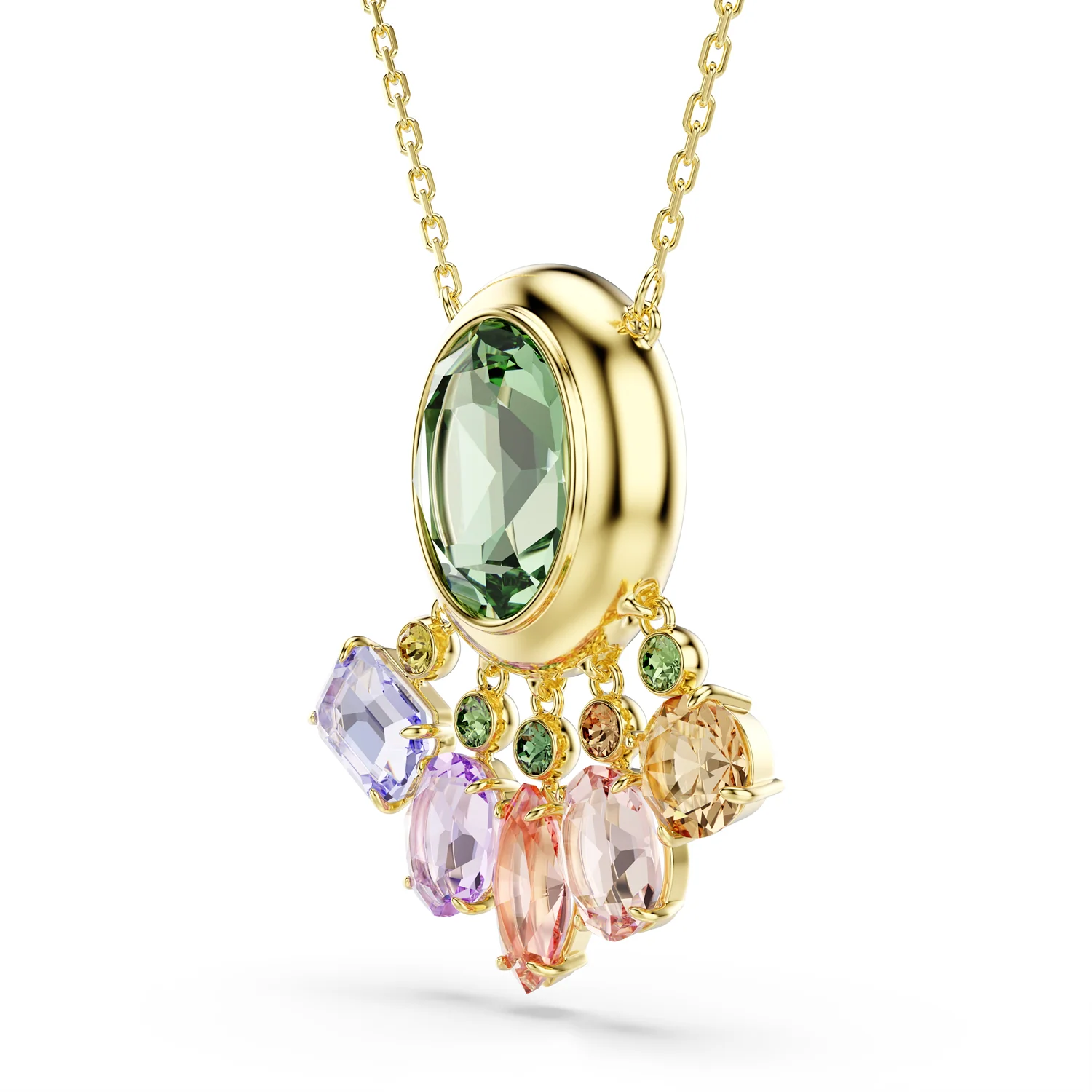 Swarovski Gema Gold Plated Necklace 5741587 - Image 3