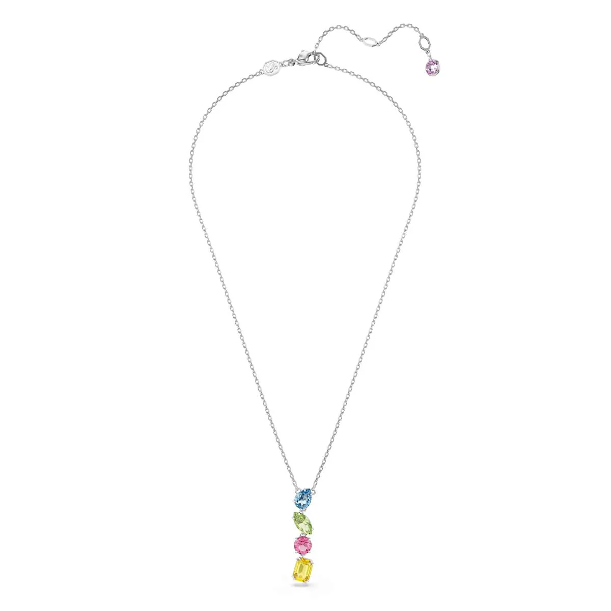 Swarovski Gema Silver Necklace 5692421 - Image 2
