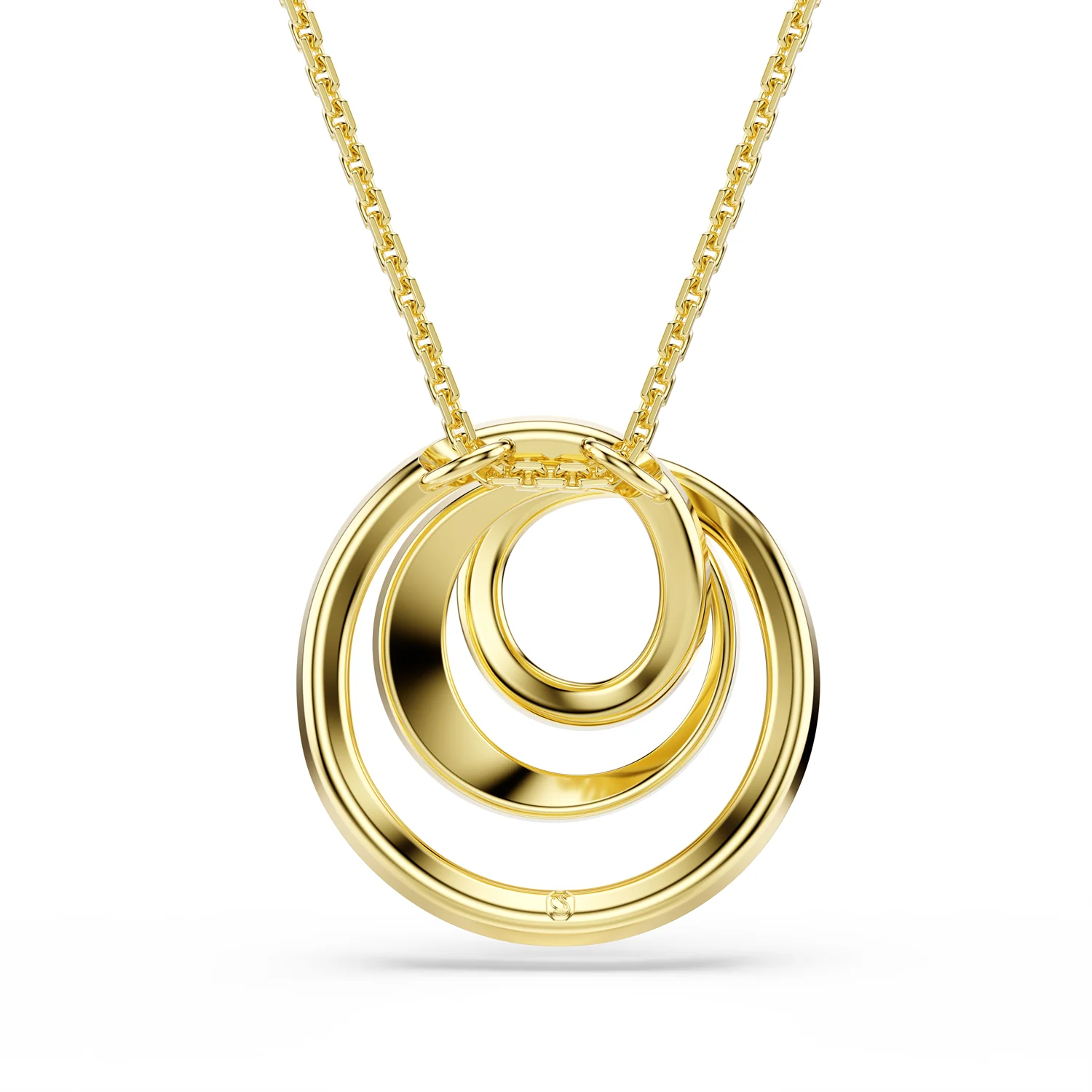 Swarovski Hyperbola Gold Plated Necklace 5740410 - Image 5
