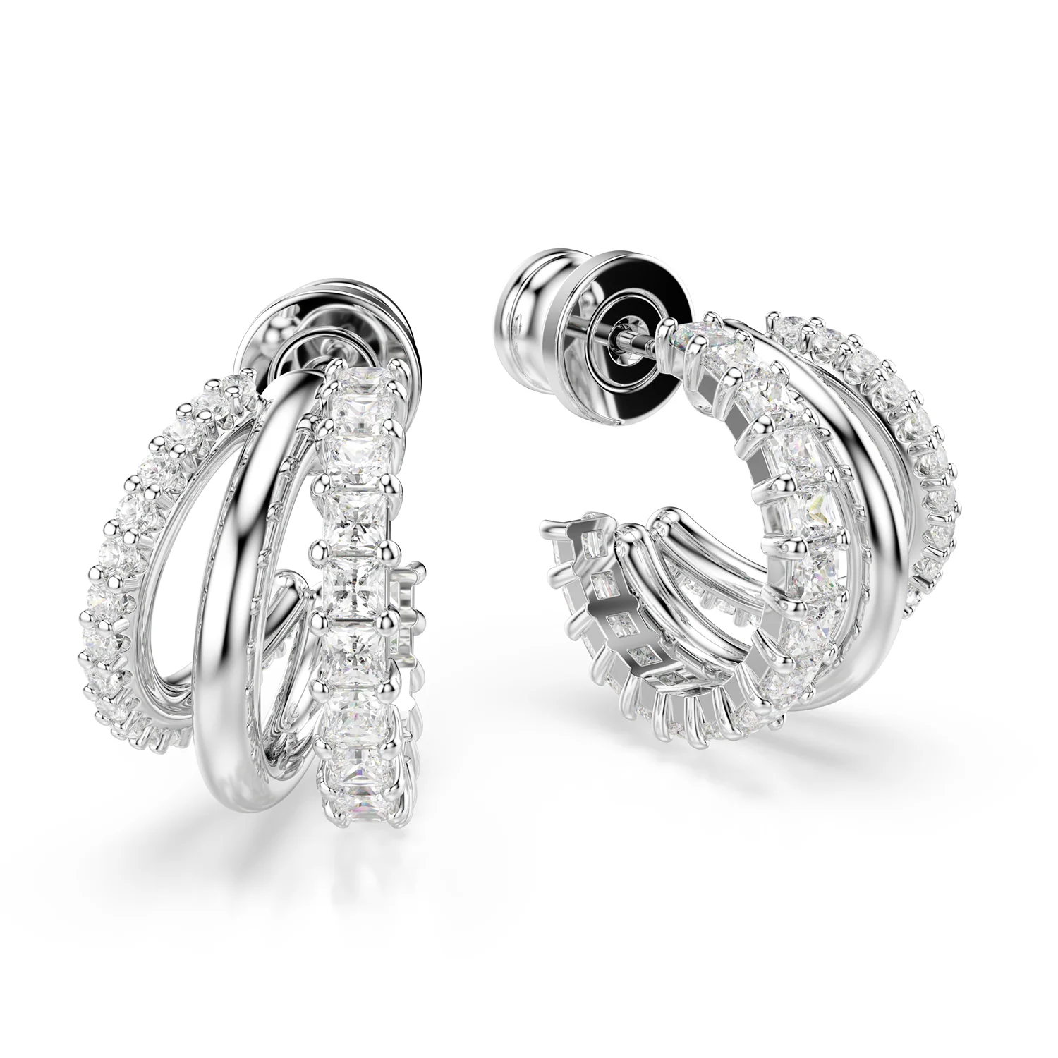 Swarovski Hyperbola Silver Earrings 5737110 - Image 3
