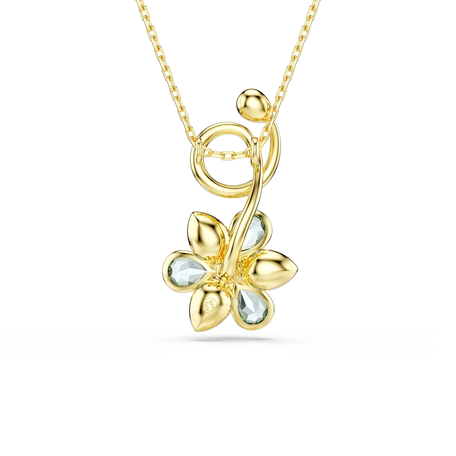 Swarovski Idylli Gold Coloured Necklace 5709029 - Image 4