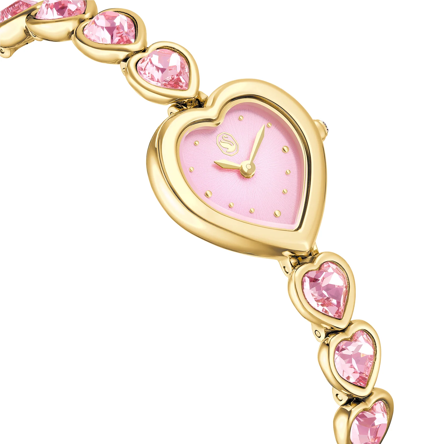 Swarovski Idyllia Gold Coloured Heart Women's Watch 5741519 - Image 3