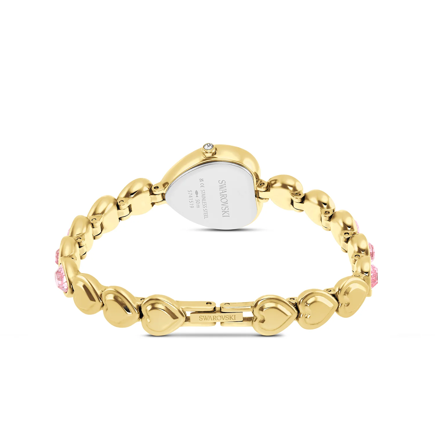 Swarovski Idyllia Gold Coloured Heart Women's Watch 5741519 - Image 6
