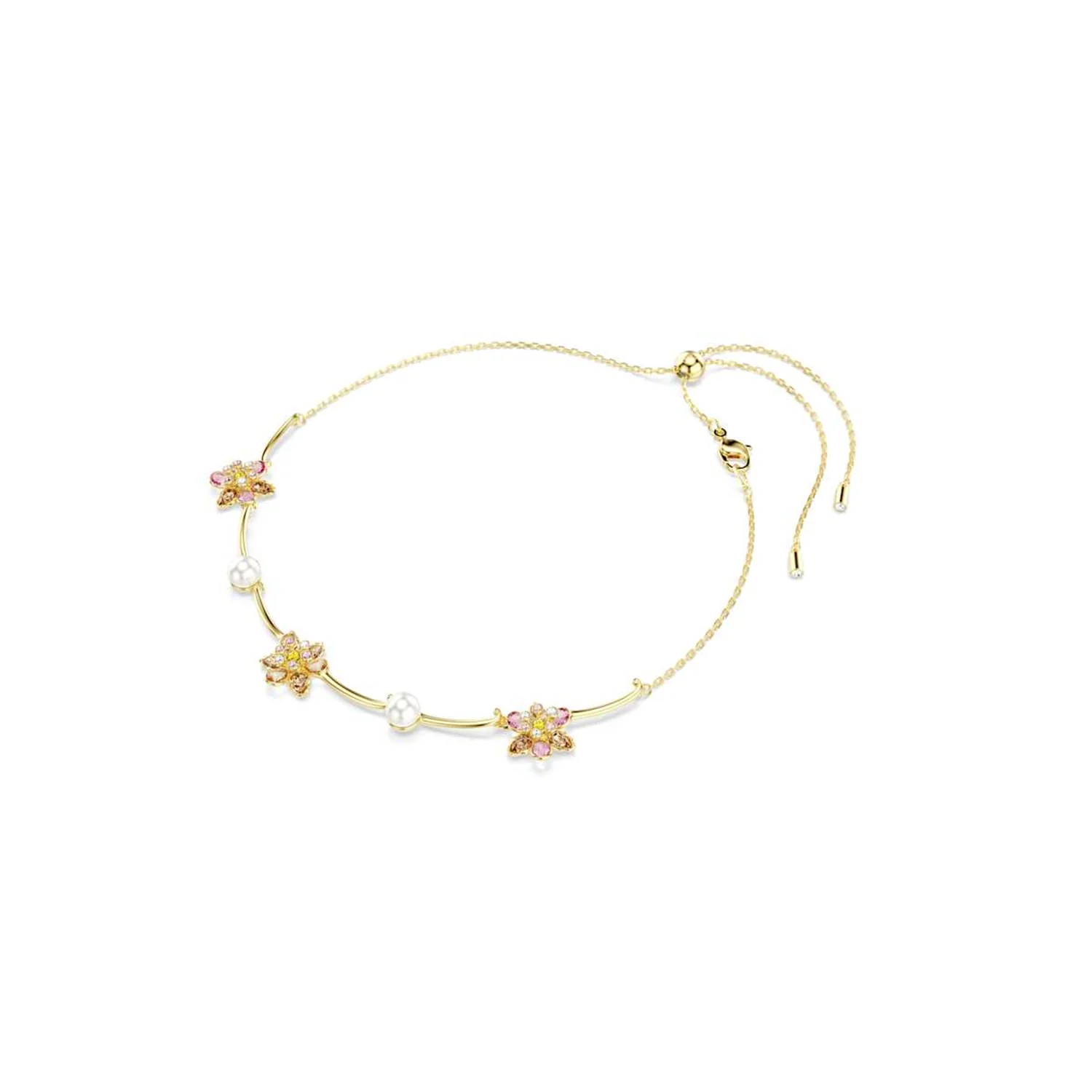 Swarovski Idyllia Gold Coloured Necklace 5732388 - Image 3