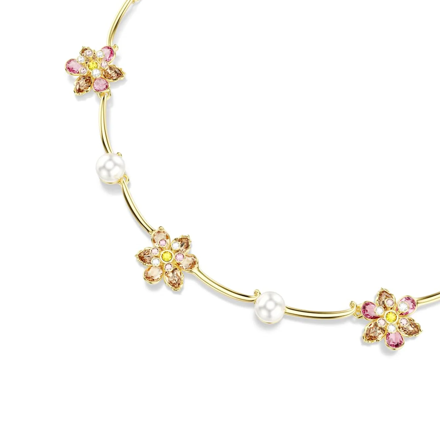 Swarovski Idyllia Gold Coloured Necklace 5732388 - Image 5