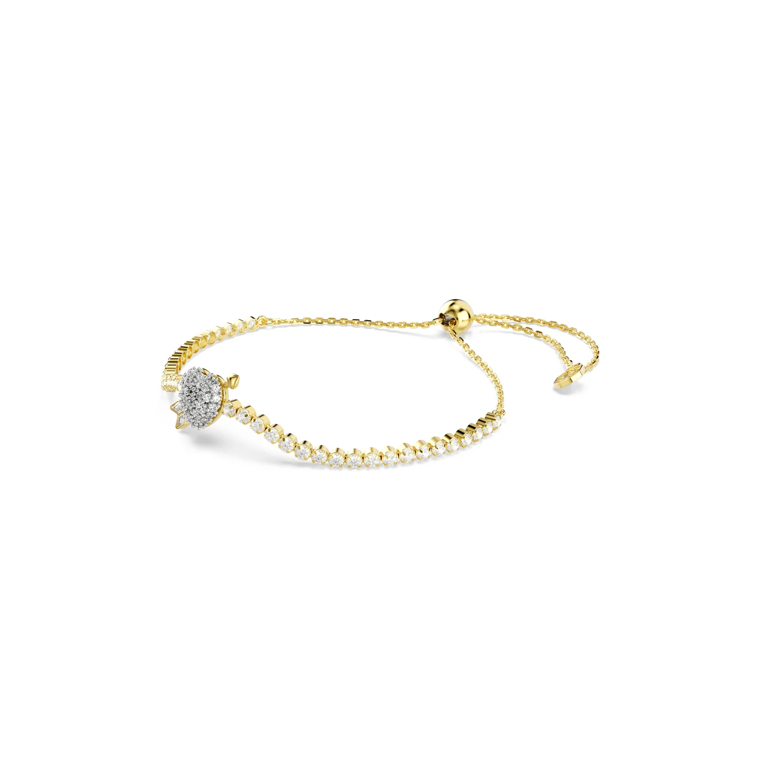 Swarovski Idyllia Gold Plated Bracelet 5744061 - Image 2