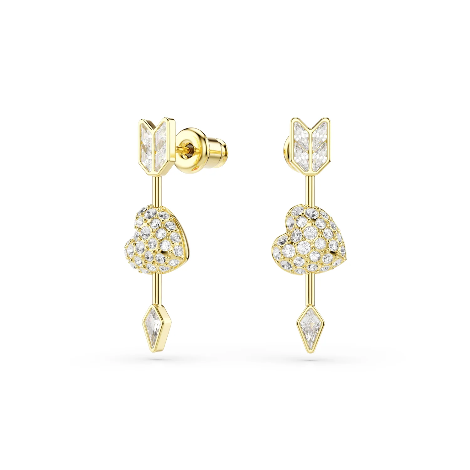 Swarovski Idyllia Gold Plated Earrings 5737295 - Image 2