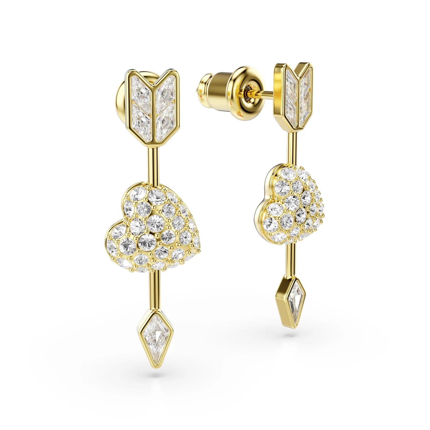 Swarovski Idyllia Gold Plated Earrings 5737295 - Image 3