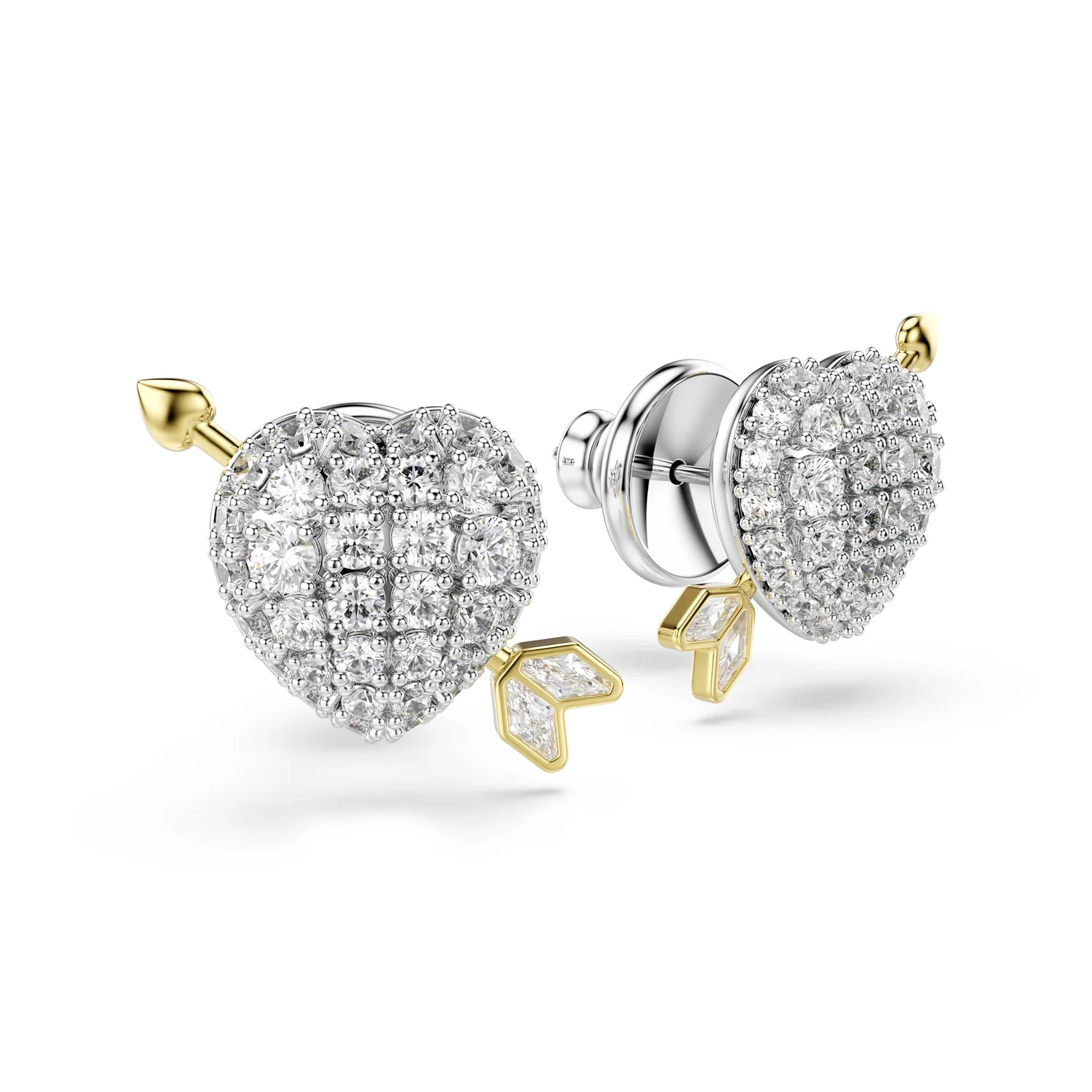 Swarovski Idyllia Gold Plated Earrings 5737298 - Image 3